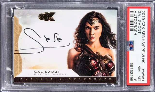 2019 CZX Super Heroes & Super Villians Autograph Gal Gadot #GG-WW1 card image