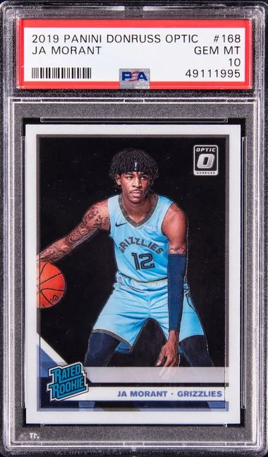 2019 Donruss Optic Ja Morant #168 card image