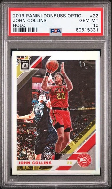 2019 Donruss Optic John Collins Holo #22 card image