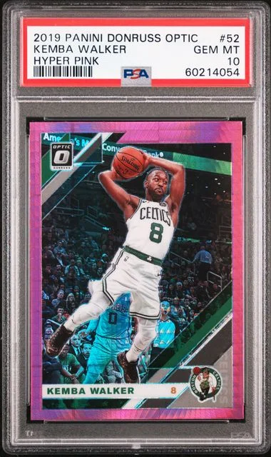 2019 Donruss Optic Kemba Walker #52 card image