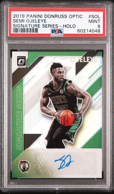 2019 Donruss Optic Semi Ojeleye Signature Series #SOL card image