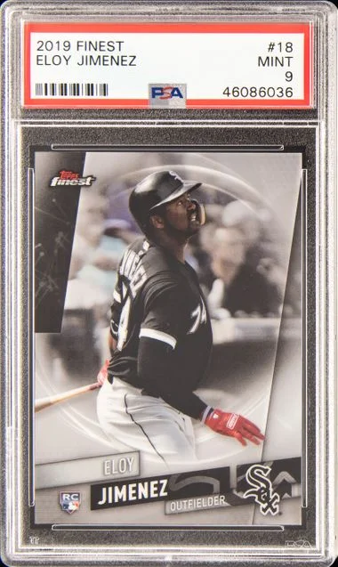 2019 Finest Eloy Jimenez #18 card image