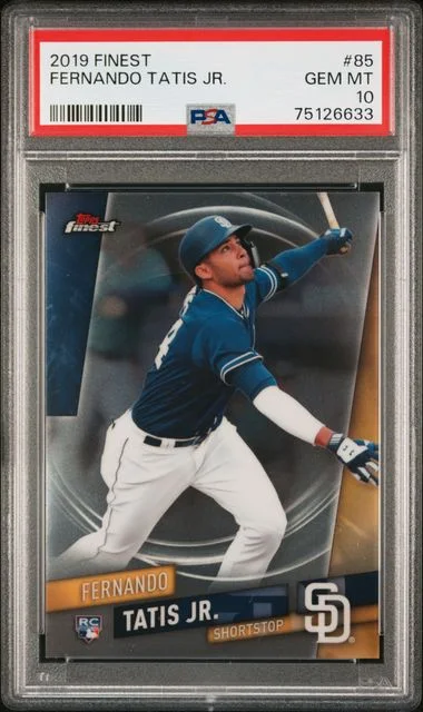2019 Finest Fernando Tatis Jr. #85 card image
