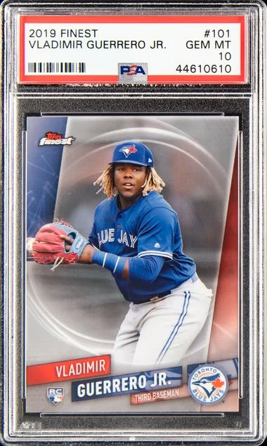 2019 Finest Vladimir Guerrero Jr. #101 card image