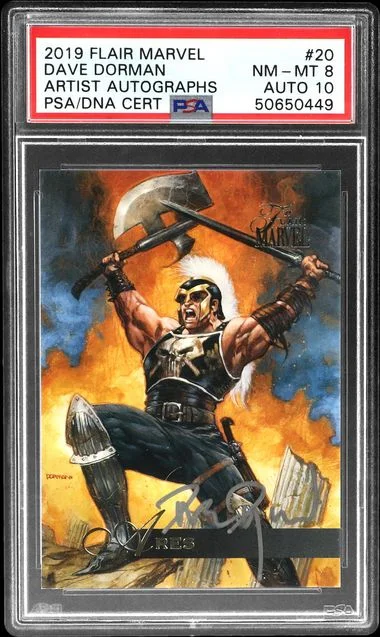 2019 Flair Dave Dorman Marvel Artist Autographs #20 card image