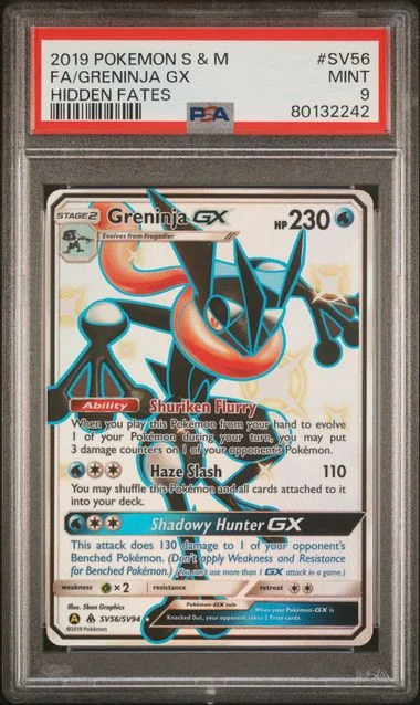 2019 Hidden Fates Greninja GX #SV56 Unlisted card image