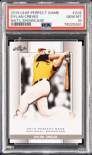 2019 Leaf Dylan Crews Perfect Game National Showcase #226 card image