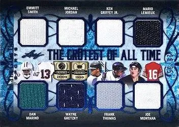 2019 Leaf In the Game Used Michael Jordan The Gr8est of All-Time 8 Relics #TGT-03 card image