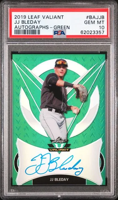 2019 Leaf Jj Bleday Valiant Autographs #BAJJB card image