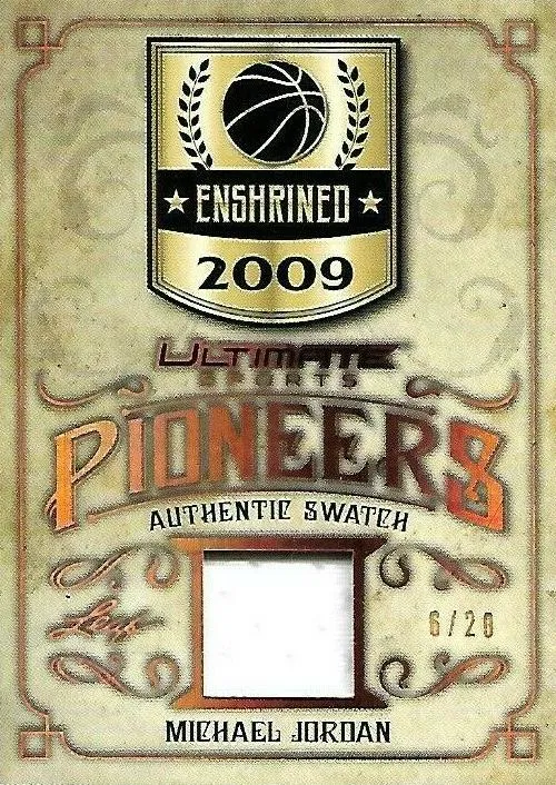 2019 Leaf Ultimate Sports Michael Jordan Ultimate Pioneers Relics #UP-06 card image