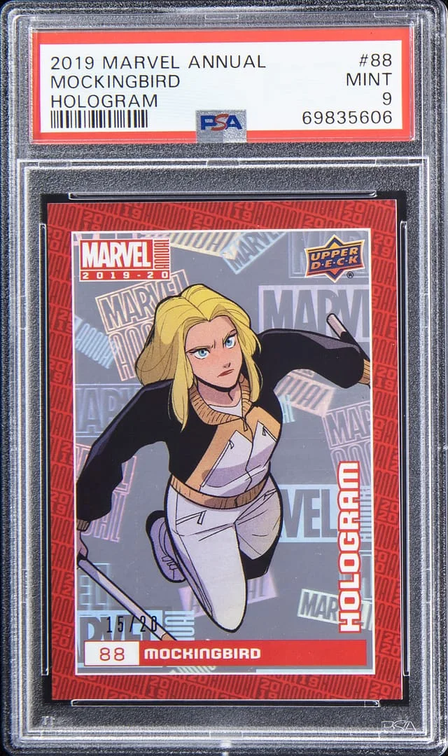 2019 Marvel Annual Hologram Mockingbird #88 card image