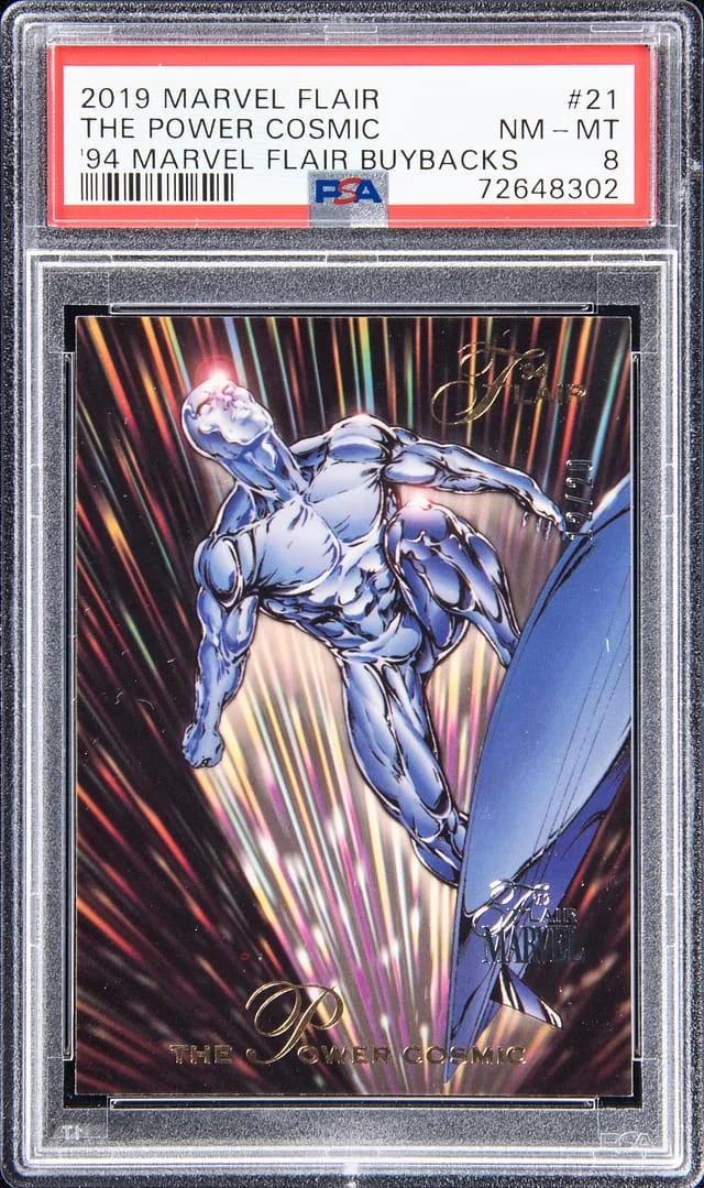 2019 Marvel Flair 1994 Marvel Flair Buybacks The Power Cosmic #21 card image