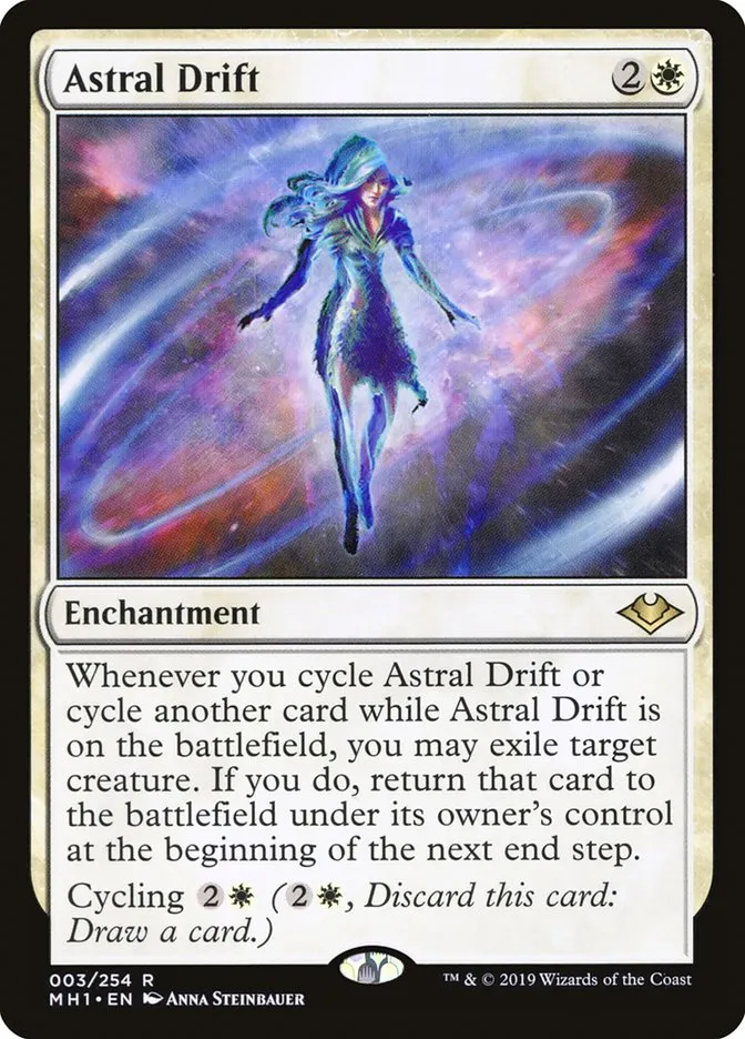 2019 Modern Horizons Astral Drift rare #3 unlisted card image