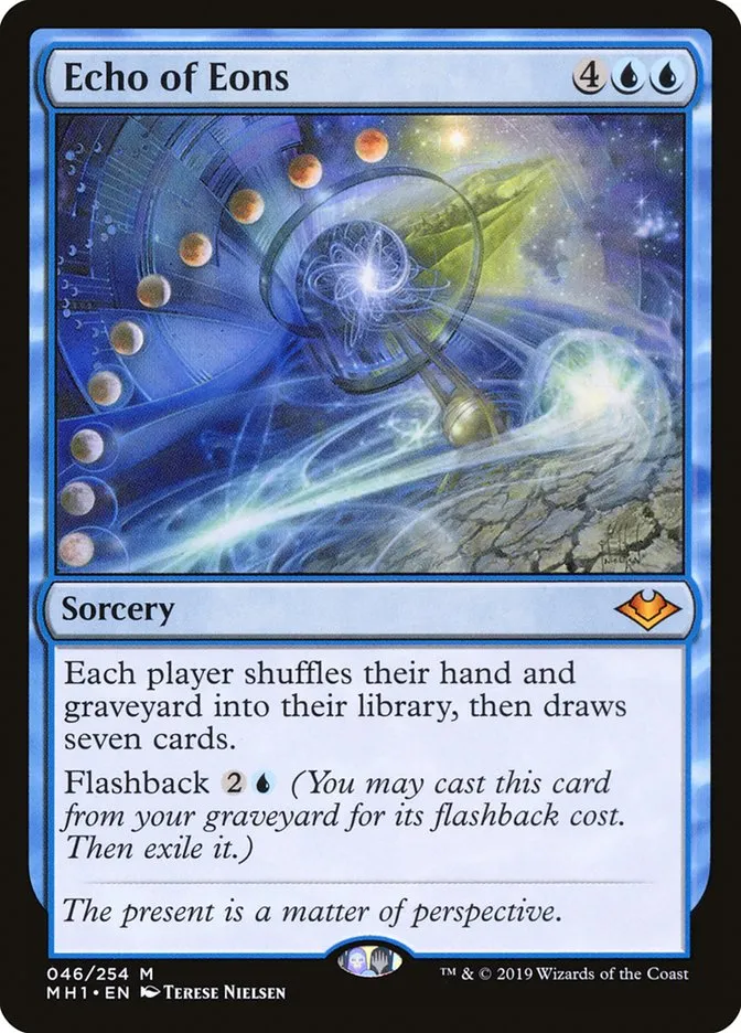 2019 Modern Horizons Echo of Eons mythic #46 unlisted card image