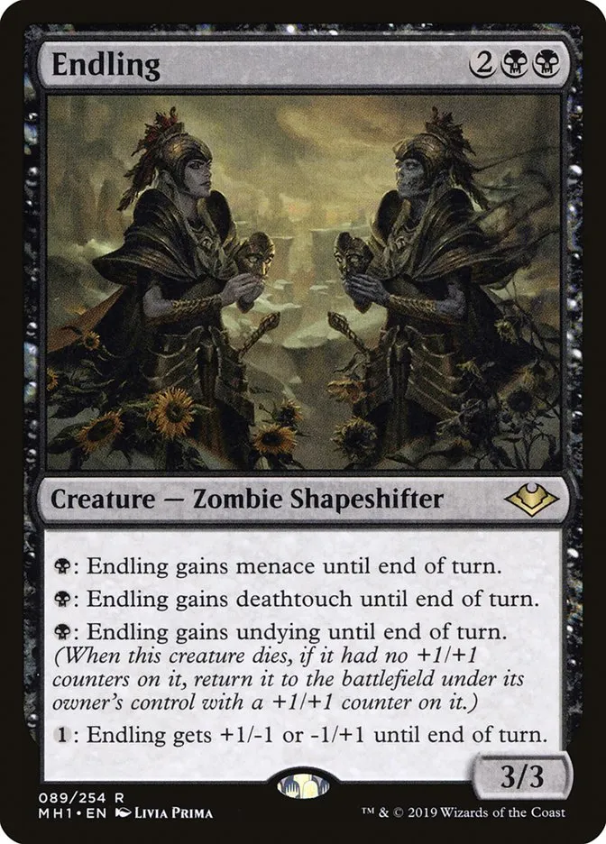 2019 Modern Horizons Endling rare #89 unlisted card image
