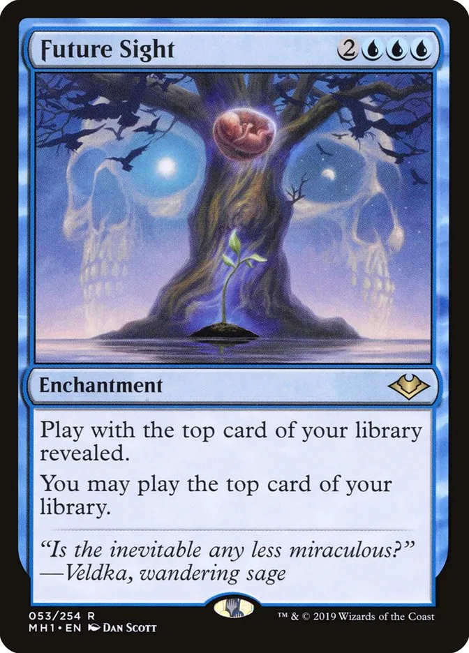 2019 Modern Horizons Future Sight rare #53 unlisted card image