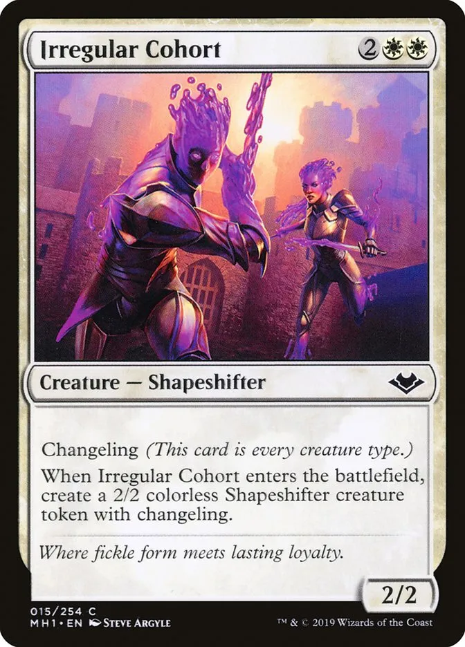 2019 Modern Horizons Irregular Cohort common #15 unlisted card image