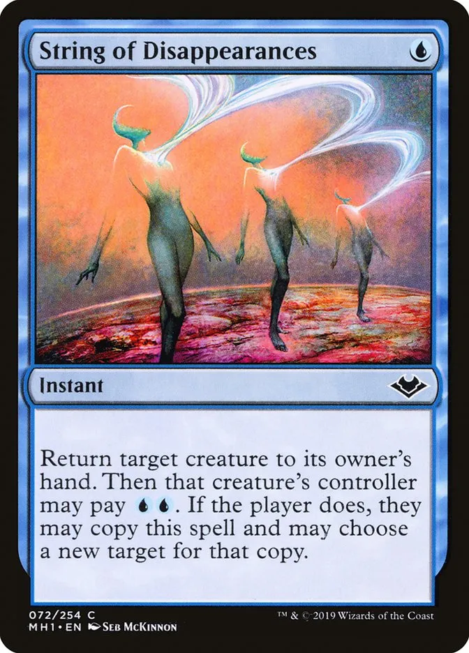 2019 Modern Horizons String of Disappearances common #72 unlisted card image