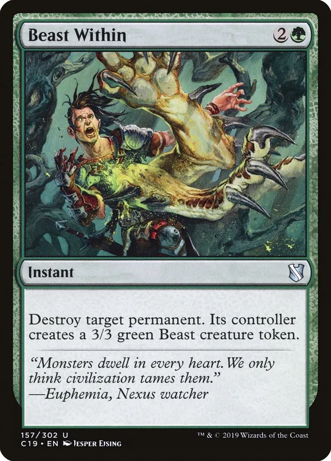 2019 Commander 2019 Beast Within uncommon #157 uncommon card image
