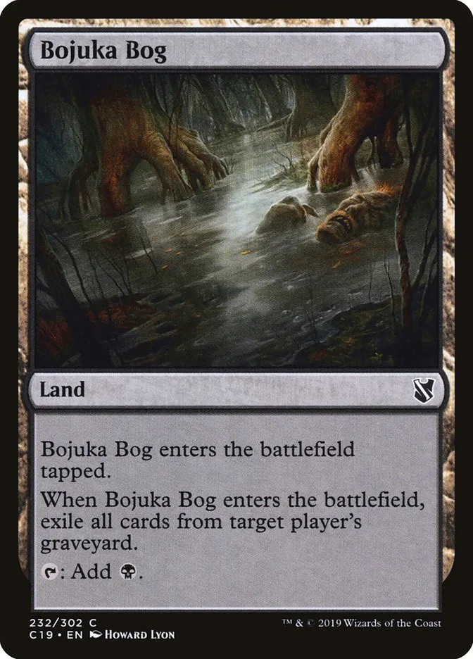 2019 Commander 2019 Bojuka Bog common #232 common card image