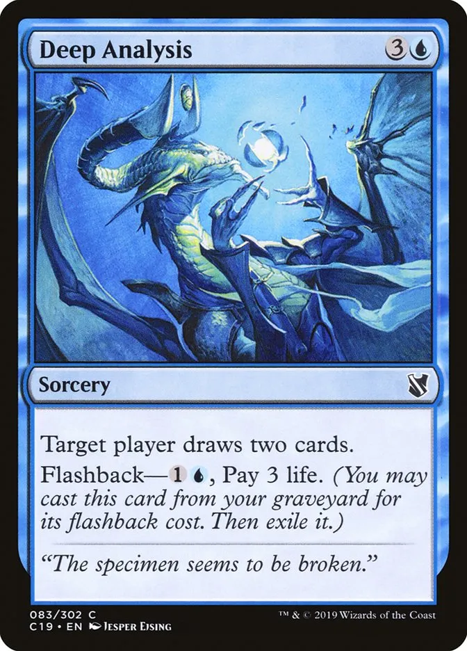2019 Commander 2019 Deep Analysis common #83 common card image