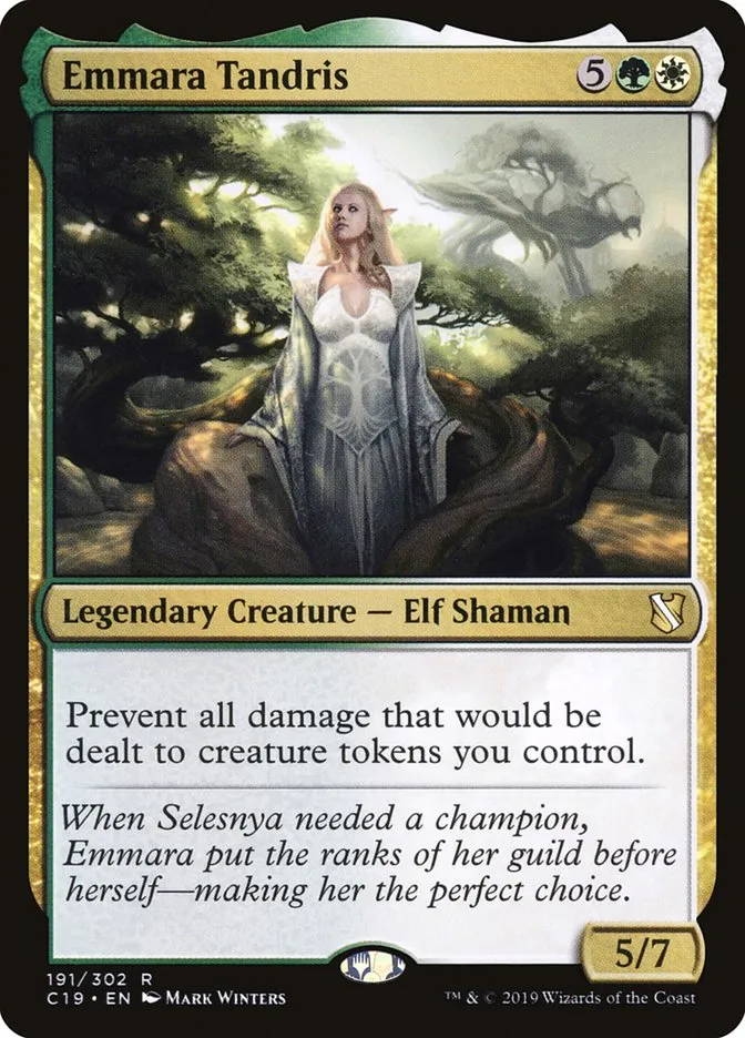 2019 Commander 2019 Emmara Tandris #191 rare card image