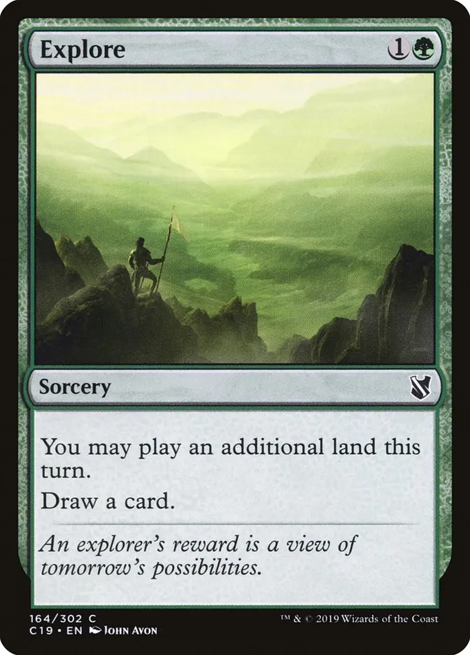 2019 Commander 2019 Explore common #164 common card image