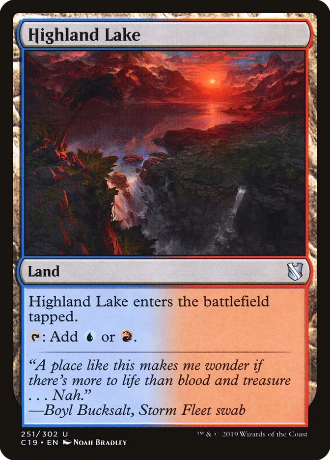 2019 Commander 2019 Highland Lake #251 uncommon card image