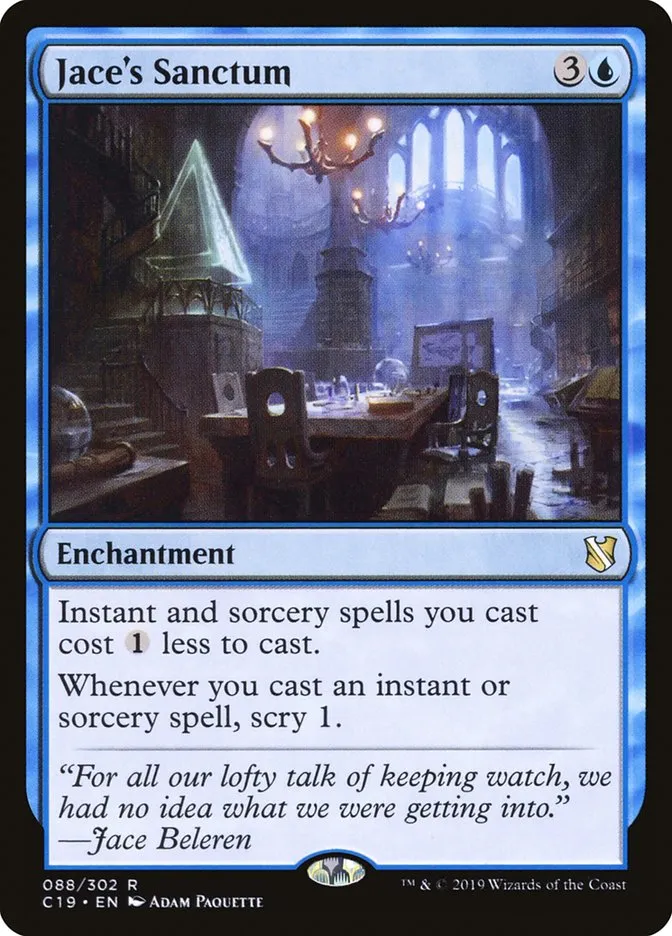 2019 Commander 2019 Jace's Sanctum #88 rare card image