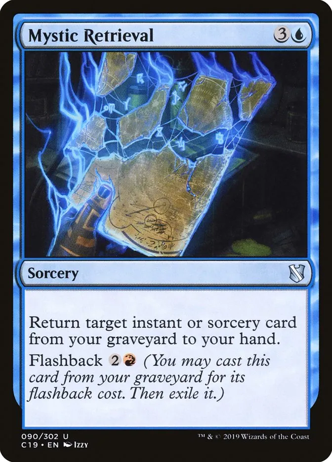 2019 Commander 2019 Mystic Retrieval #90 uncommon card image