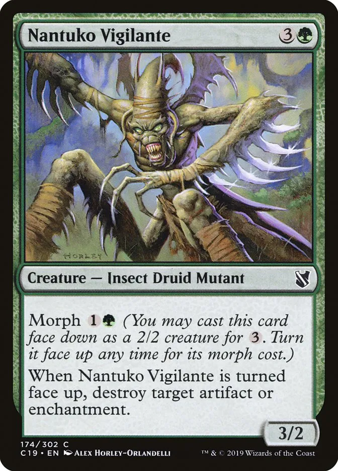 2019 Commander 2019 Nantuko Vigilante #174 common card image