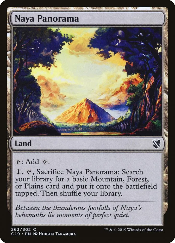 2019 Commander 2019 Naya Panorama common #263 common card image