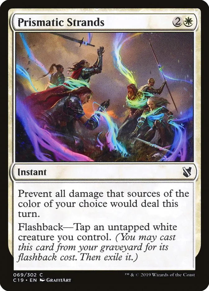 2019 Commander 2019 Prismatic Strands #69 common card image