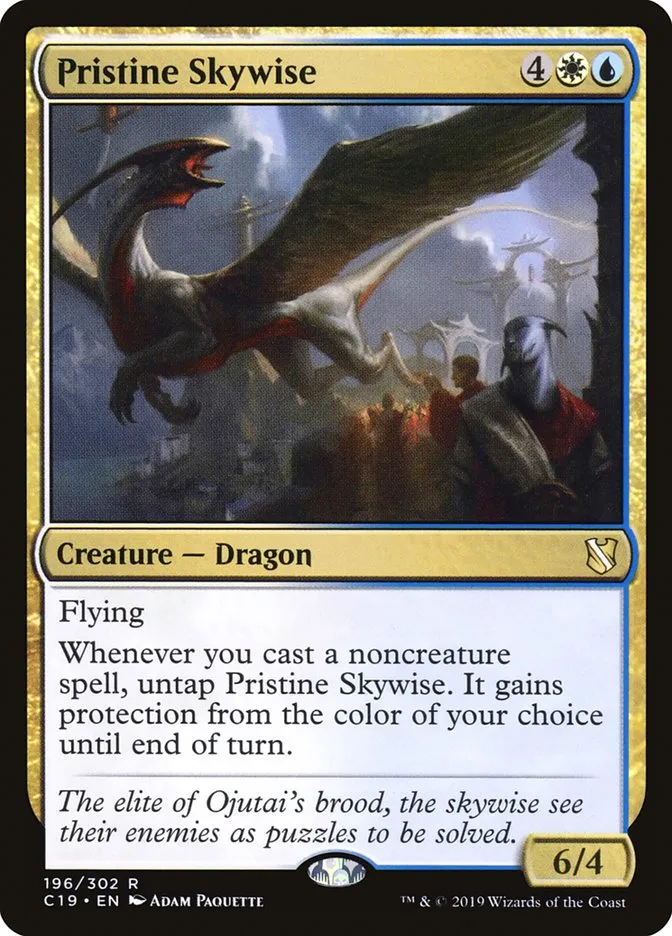 2019 Commander 2019 Pristine Skywise rare #196 rare card image