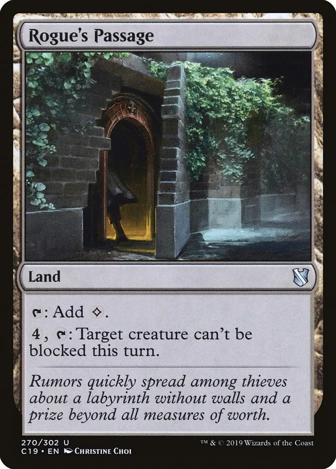 2019 Commander 2019 Rogue's Passage uncommon #270 uncommon card image