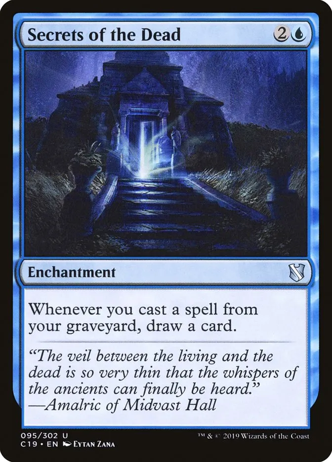 2019 Commander 2019 Secrets of the Dead #95 uncommon card image