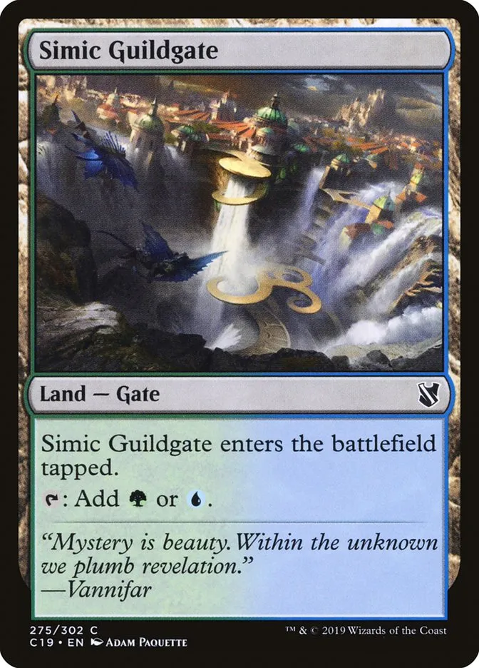 2019 Commander 2019 Simic Guildgate common #275 common card image