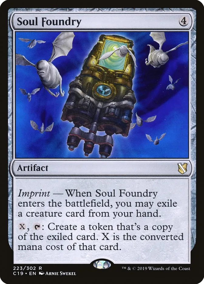 2019 Commander 2019 Soul Foundry #223 rare card image