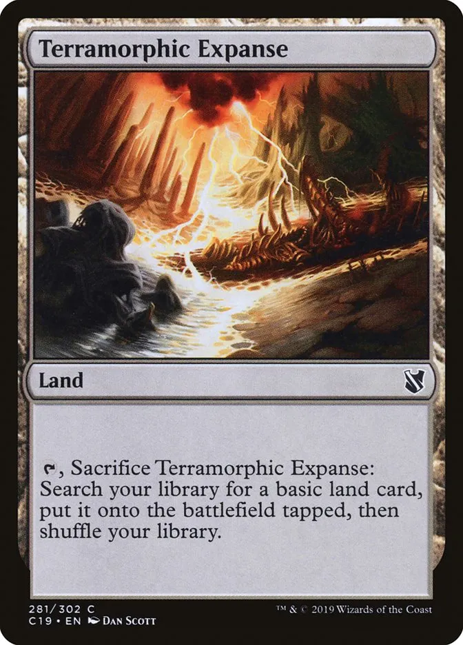 2019 Commander 2019 Terramorphic Expanse common #281 common card image