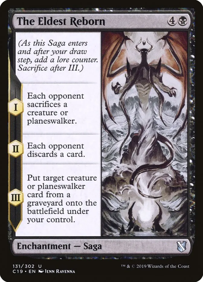 2019 Commander 2019 The Eldest Reborn uncommon #131 uncommon card image