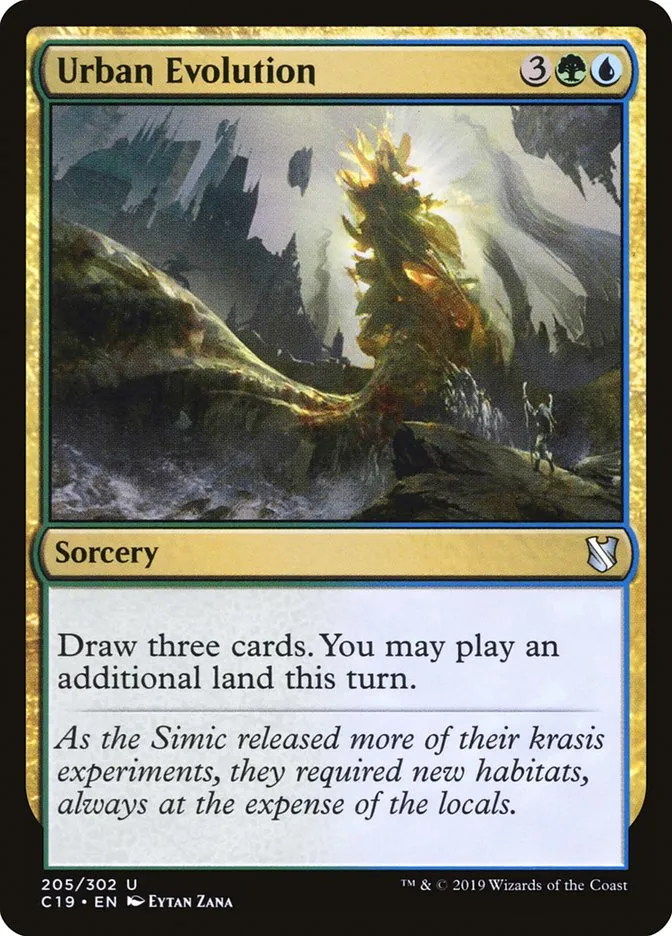 2019 Commander 2019 Urban Evolution uncommon #205 uncommon card image
