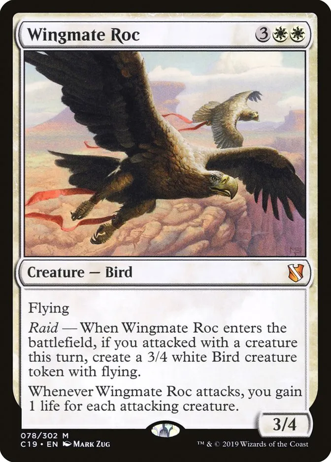2019 Commander 2019 Wingmate Roc mythic #78 mythic card image