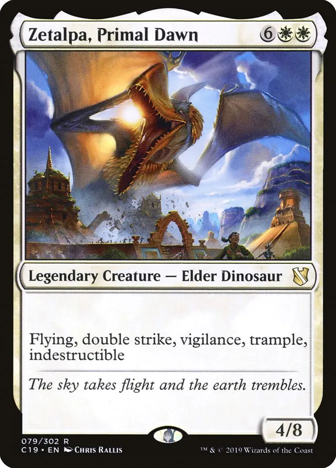 2019 Commander 2019 Zetalpa, Primal Dawn #79 rare card image