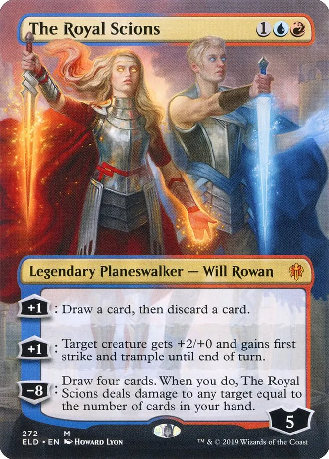 2019 Throne of Eldraine The Royal Scions mythic #272 mythic card image