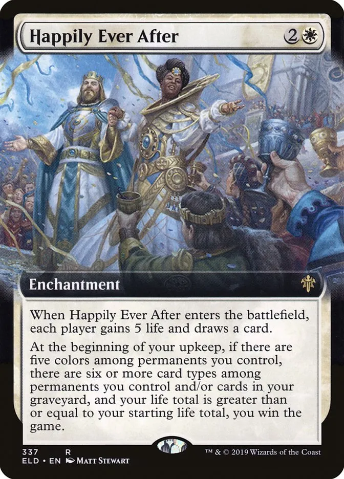 2019 Throne of Eldraine Happily Ever After #337 rare card image