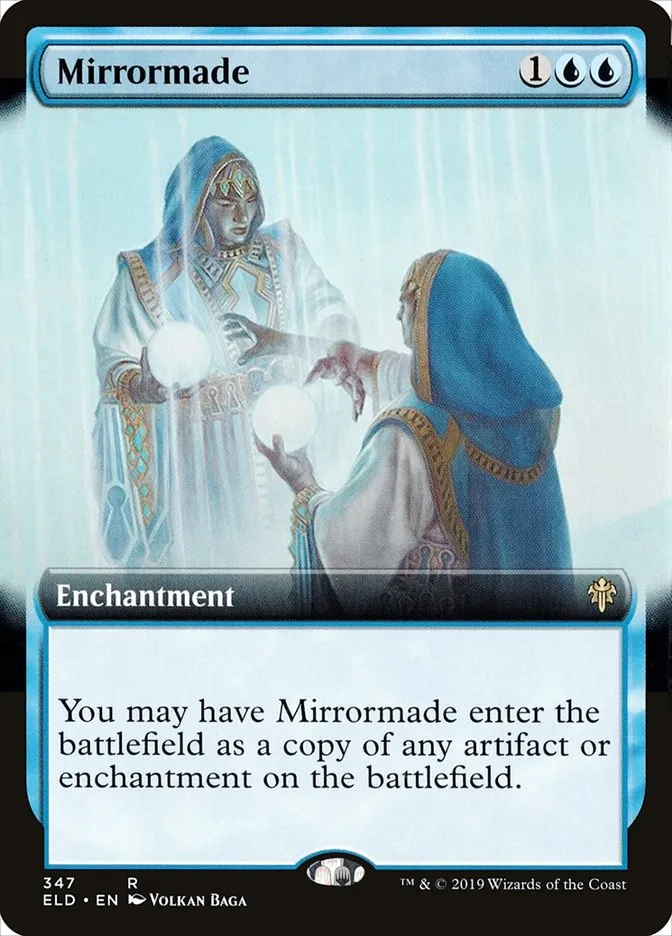 2019 Throne of Eldraine Mirrormade [Extended Art Foil] rare #347 rare card image