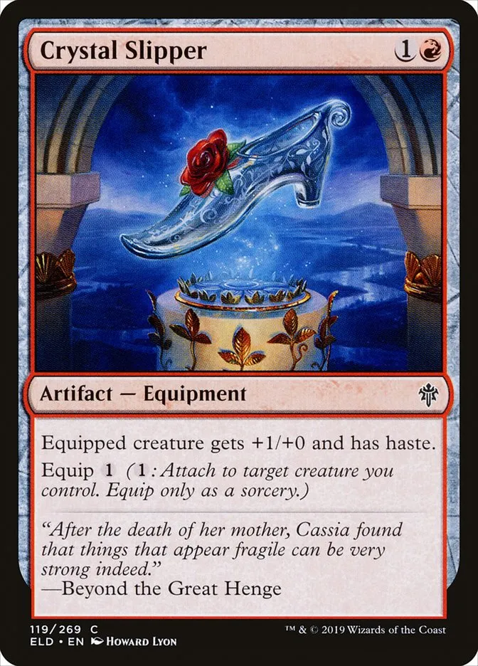 2019 Throne of Eldraine Crystal Slipper #119 common card image