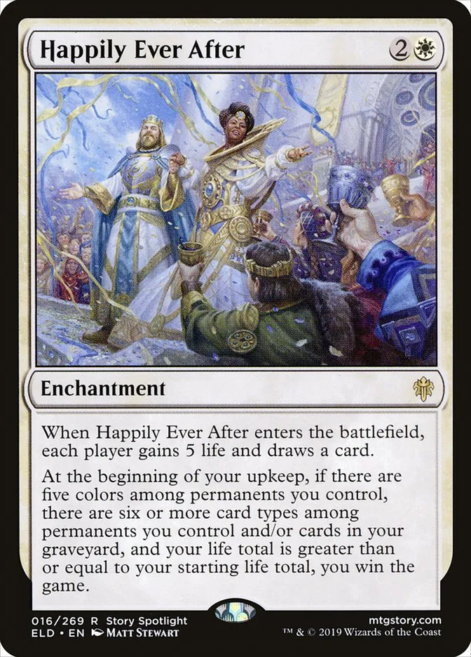 2019 Throne of Eldraine Happily Ever After rare #16 rare card image