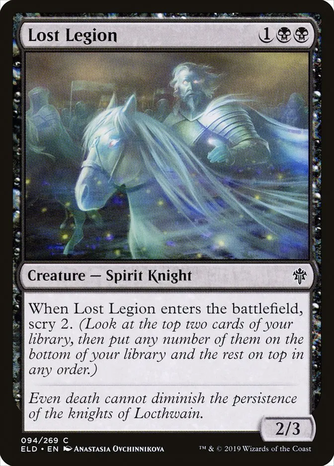 2019 Throne of Eldraine Lost Legion #94 common card image