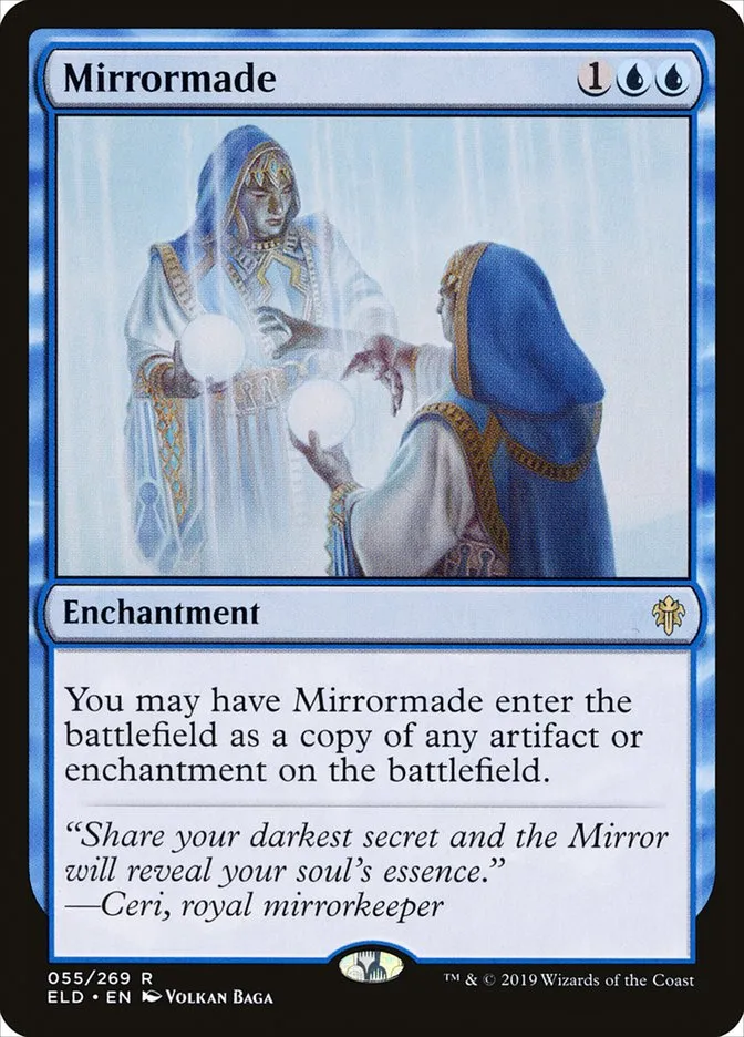 2019 Throne of Eldraine Mirrormade rare #55 rare card image